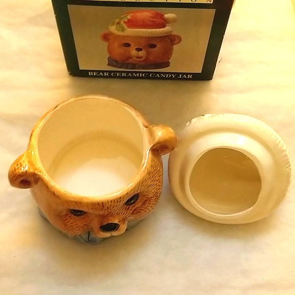 The Seasons Collection Bear Ceramic Candy Jar - Picture 6 of 6